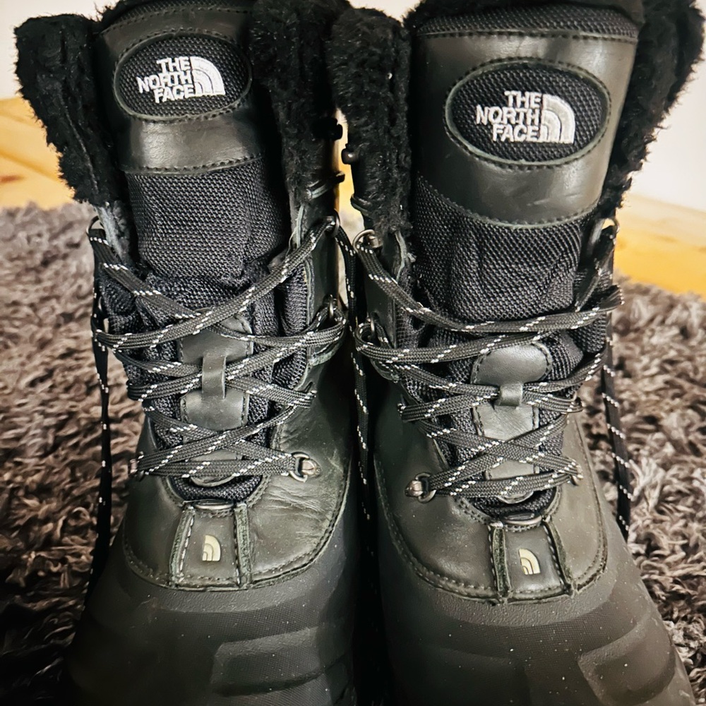 The North Face Black Insulated Boots